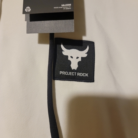 Men's Project Rock Heavyweight Terry Sleeveless Full-Zip Size Large - Picture 4 of 5